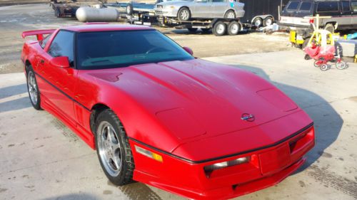 1989 chevy corvette red l-98