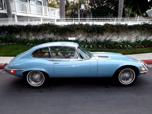 1972 jaguar e-type coupe 2 + 2 beautiful and unrestored