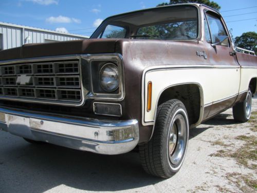 1978 chevy c10 p/u-swb-99% rust free