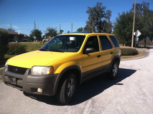 2002 ford escape xlt sport utility 4-door 3.0l, 4x4