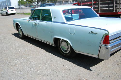 1964 lincoln continental base 7.0l