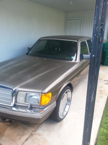 1988 mercedes-benz 300sel with low miles