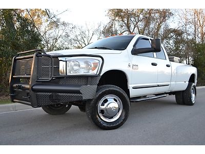 2007 dodge ram 3500 quad cab slt 4x4 diesel 6 speed dvd