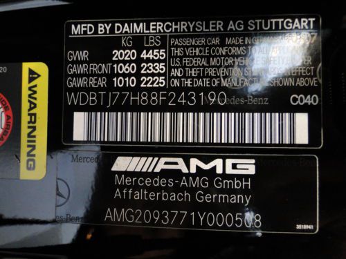 2008 MERCEDES-BENZ CLK63 AMG BLACK SERIES SUPER CLEAN INSIDE AND OUT=REAL SWEET, image 36