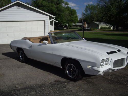 1971 pontiac gto convertible