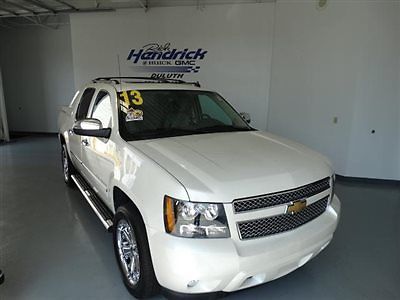 Immaculate 2013 chevy avalanche, white diamond ed ltz, chrome wheels, 10k miles