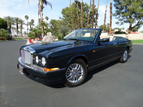 2001 bentley azure convertible, only 18,000 miles, stunning condition!