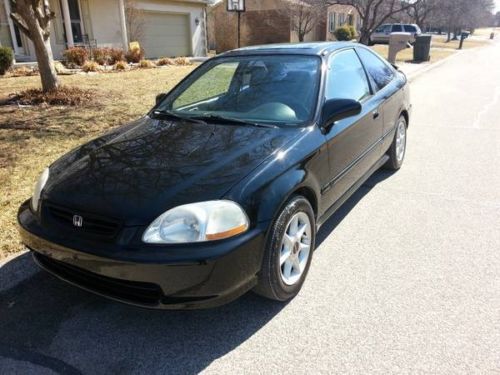 1998 honda civic coupe ex  166k miles auto