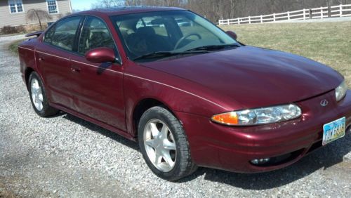 2001 oldsmobile alero gls sedan 4-door 2.4l no reserve