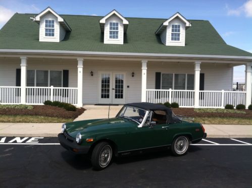 1977 mg midget, british race gr. good condition, runs great, good daily runner!!