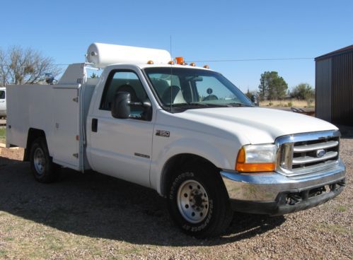 2000 ford f350 tire service truck 7.3 powerstroke diesel