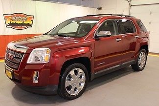 2011 gmc terrain slt 2 awd sunroof navigation camera heated leather chromes red