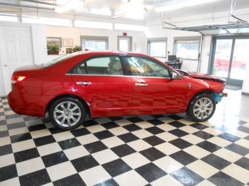 2012 Lincoln MKZ AWD Navigation 63K NO RESERVE Damaged Salvage Rebuildable, image 10