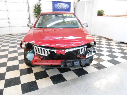 2012 Lincoln MKZ AWD Navigation 63K NO RESERVE Damaged Salvage Rebuildable, image 13