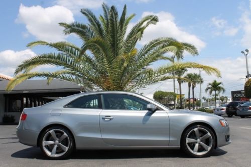 2011 audi a5 premium + titanium sport pkg! manual! rare! fl