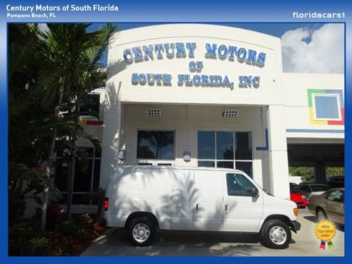 2007 ford e150 cargo van 4.6l v8 auto low mileage no accidents cpo warranty