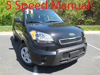 Kia soul low miles 4 dr suv manual gasoline 1.6l l4 pfi dohc 16v shado