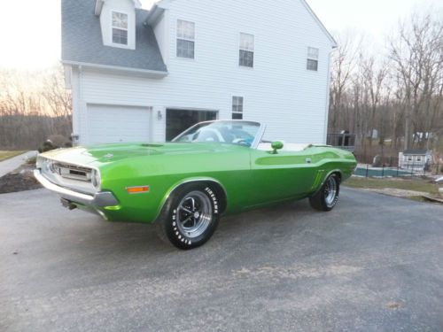 1971 dodge challenger convertible 440 six pack mopar cuda plymouth a-c air rare