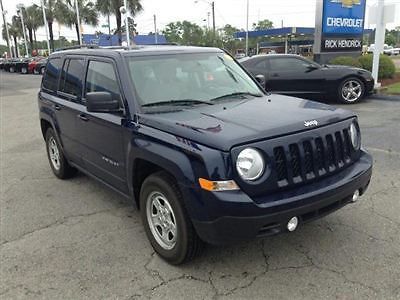 Fwd 4dr sport jeep patriot sport low miles suv automatic gasoline 2.0l dohc 16v