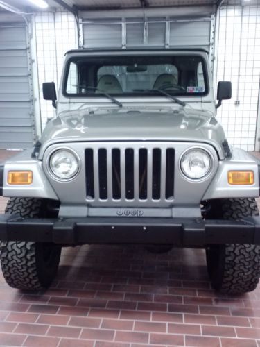 2000 jeep wrangler sport sport utility 2-door 4.0l