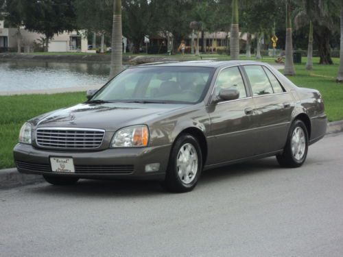 2002 cadillac deville one owner non smoker low miles clean must sell no reserve!