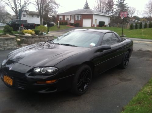 2001 camaro z28 black on black