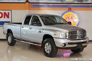 2008 dodge ram 2500 slt 4x4, only 42k miles, crew cab, 6.7l cummins, cloth.