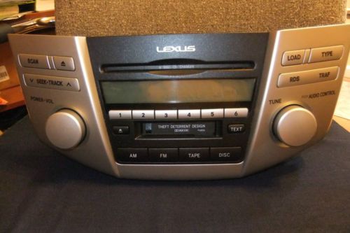 Car stereo   lexus  2004 rx  330. factory unit