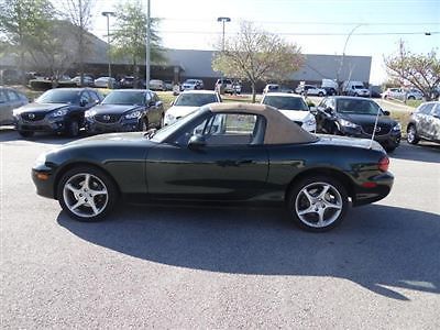 2dr conv ls auto mazda mx-5 miata ls low miles convertible automatic gasoline 1.