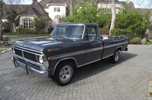 Awesome 1970 ford f100 top-of the line ranger xlt package pickup!!