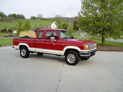 1990 ford ranger xlt 4x4 ex/cab .. 1 owner . 47k miles . automatic .