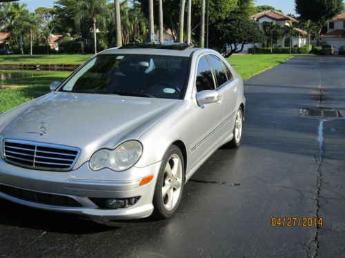 Mercedes benz c230 kompressor-amg-sedan-34month warranty avail $10800