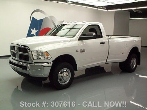 2012 dodge ram 3500 reg cab 4x4 diesel drw 6spd longbed texas direct auto