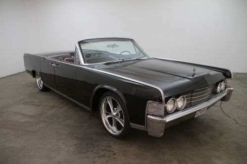 1965 lincoln continental convertible, black,power windows, 20 inch chrome rims