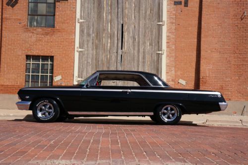 1962 chev impala original real ss black 875 red bucket seat car matching numbers