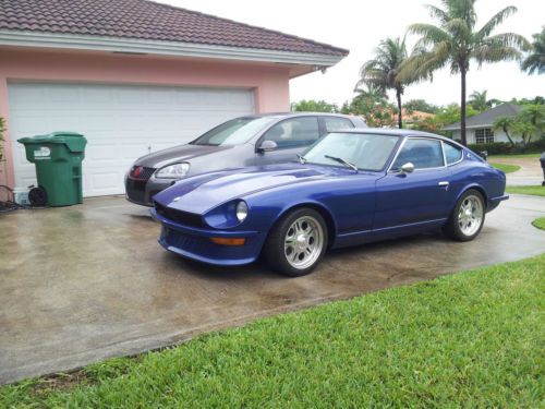 1973 datsun 240z - blue 5 speed 28k miles