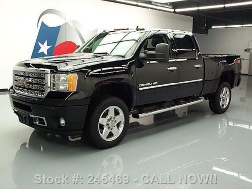 2013 gmc sierra 2500 denali z71 4x4 diesel sunroof nav! texas direct auto