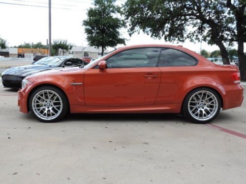 2011 bmw 1series m- valencia orange- well optioned!