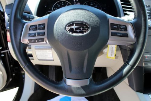 12 Outback 2.5L Black & Tan Heated Leather Power Seats CD MP3 Spoiler Hatchback, US $21,801.00, image 13