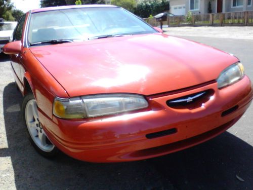 1996 ford thunderbird lx coupe 2-door 4.6l