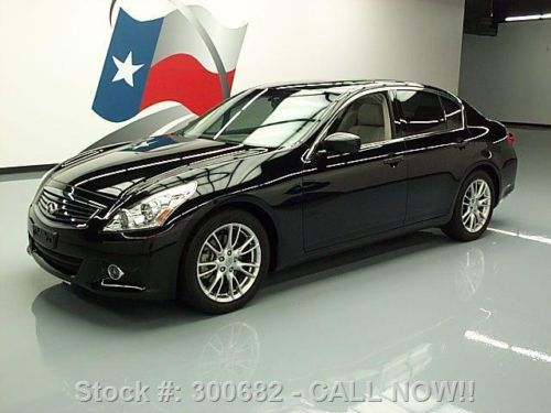 2011 infiniti g37 journey sedan premium sunroof nav 33k texas direct auto