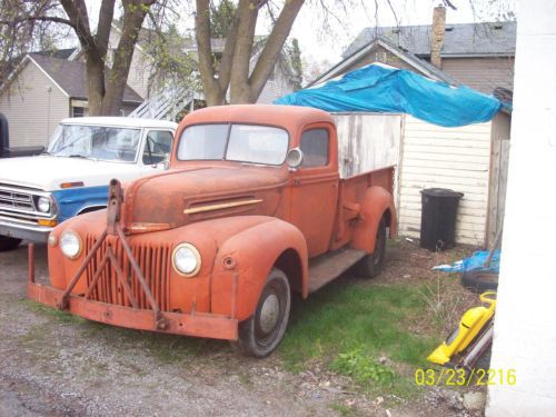 1947 ford 1 ton flathead v8 original condition pickup truck