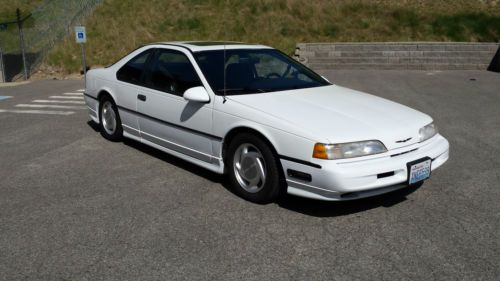 1992 ford thunderbird super coupe coupe 5-speed manual