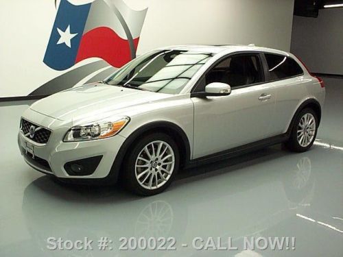 2011 volvo c30 t5 auto sunroof leather alloys 50k miles texas direct auto