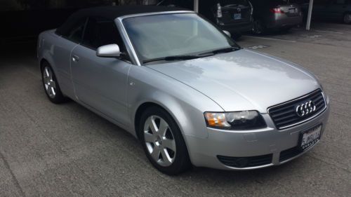 2004 audi a4 cabriolet convertible