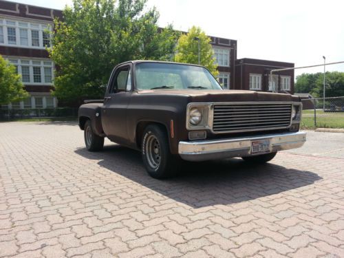 *****1975 hotrod chevy c10 with new motor and tranny $$$low reserve$$$******