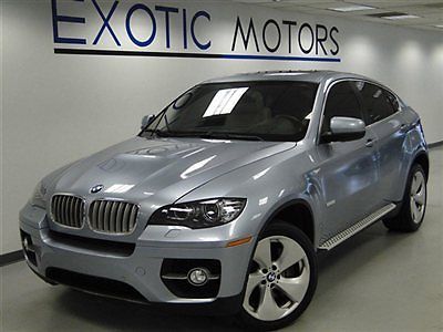 2010 bmw x6 hybrid awd! nav rear-cam pdc hud htd-sts shade comfort-access 20whls