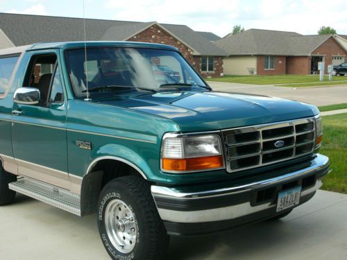 1996 ford bronco eddie bauer