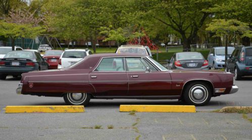 1975 chrysler imperial lebaron 4dr hardtop