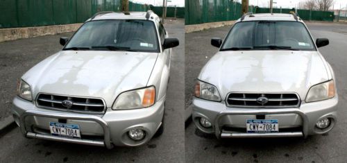 2003 SUBARU BAJA Silver w/ Grey Interior 56K miles 4 Door 4 cylinder, image 3